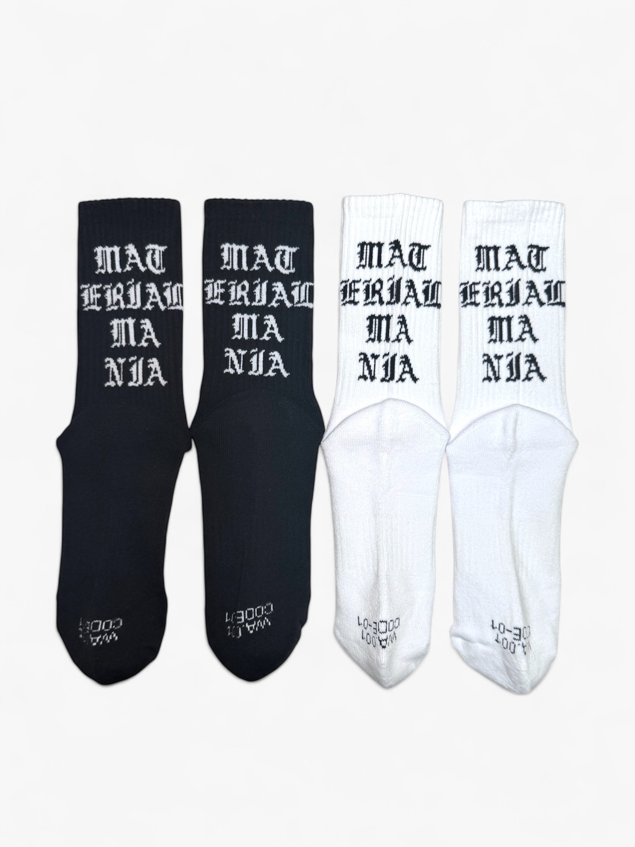 MATERIAL MANIA SOCKS 2SET