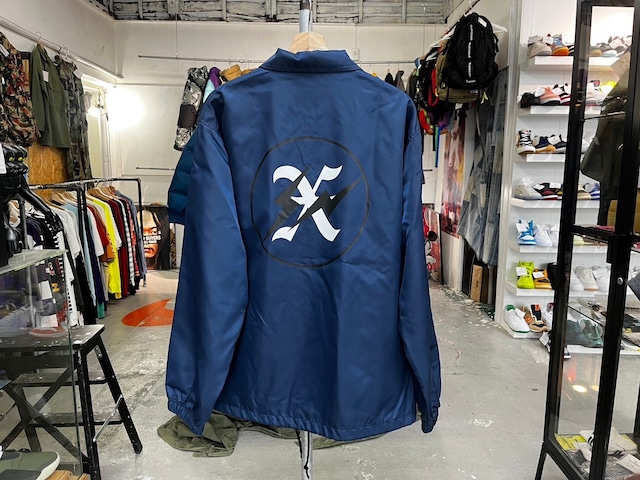 GOD SELECTION XXX × FRAGMENT COACHES JACKET LIMITED COLOR NAVY XL 35266