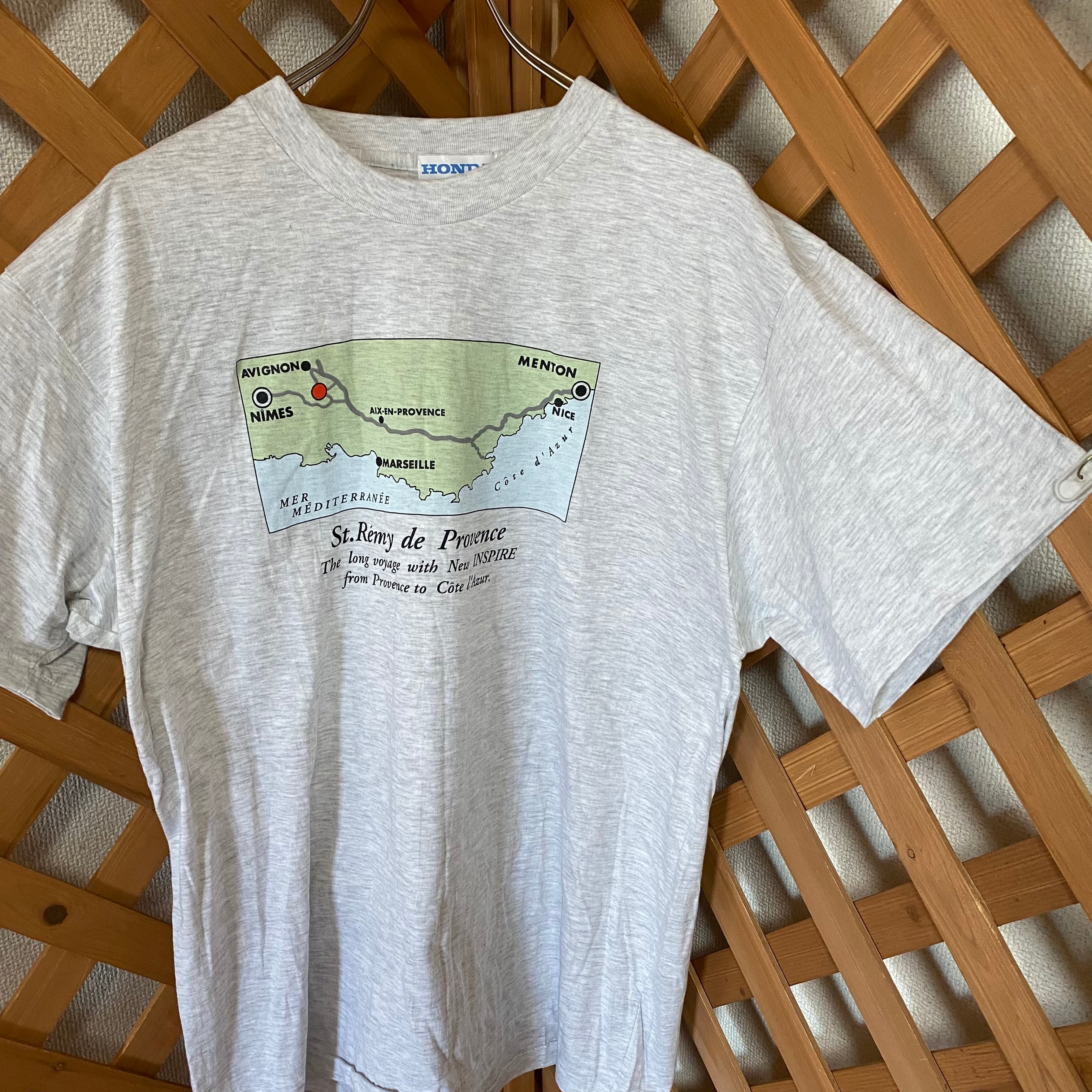 HONDA ホンダ tシャツ シングルステッチ 90s 両面プリント 企業ロゴ LUCKY BASE 古着屋