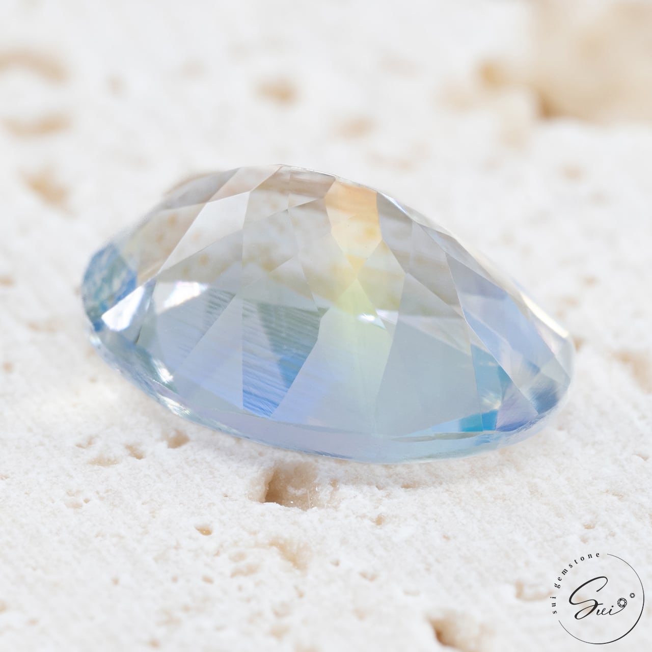 レインボームーンストーン 天然【非加熱】レインボームーンストーン 1.10ct | SUI GEMSTONE