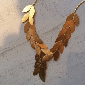 Eneida Franca  Leaf Necklace