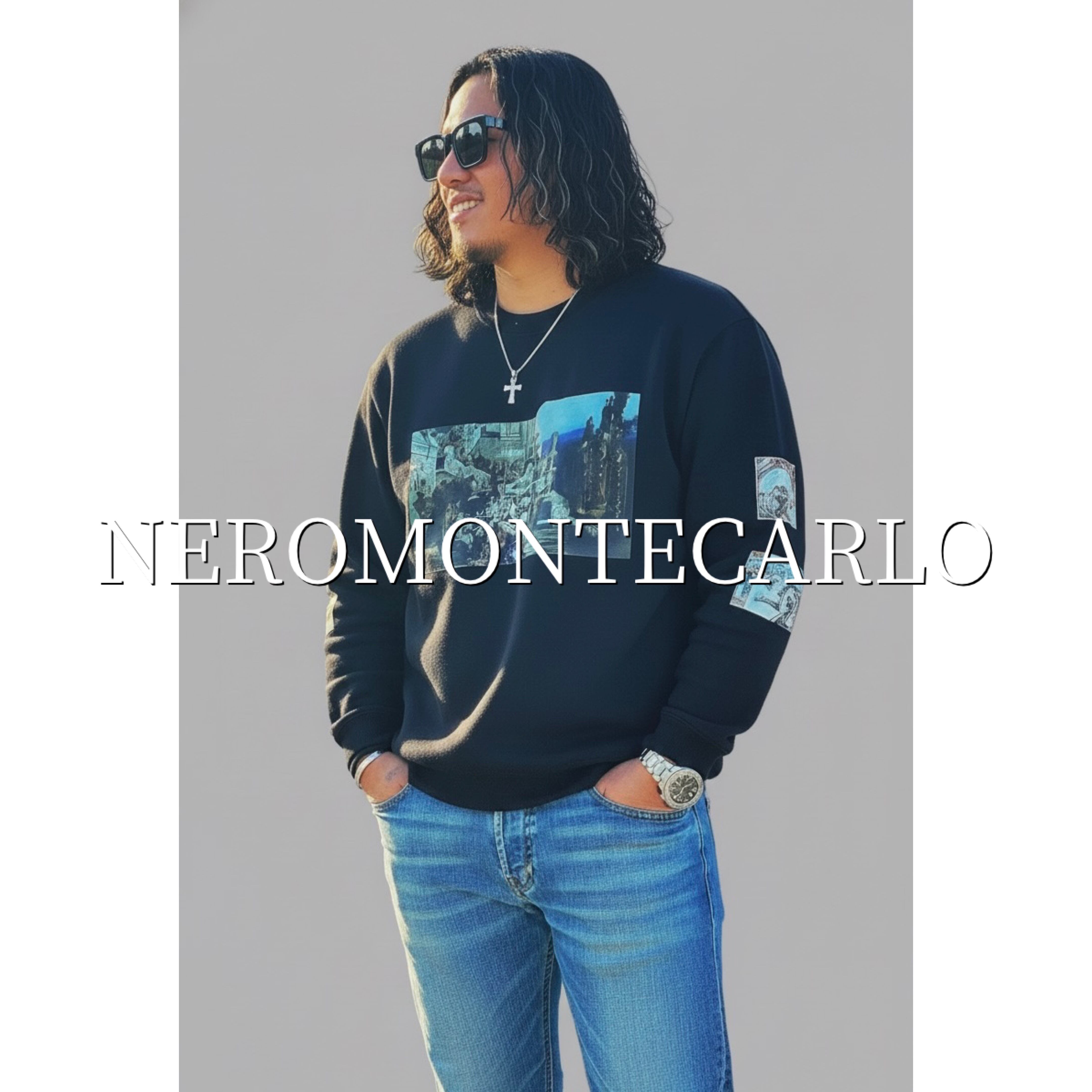 双がしゃどくろロングTシャツ 絡繰魂 233113 和柄 和風 髑髏 ドクロ