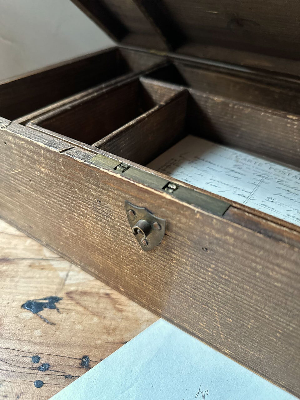 木製2段道具箱 ツールボックス | Brocante de La Cocotte （フランス