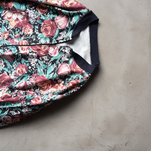 unknown '90s vintage MADE IN U.S.A Floral easy blouson