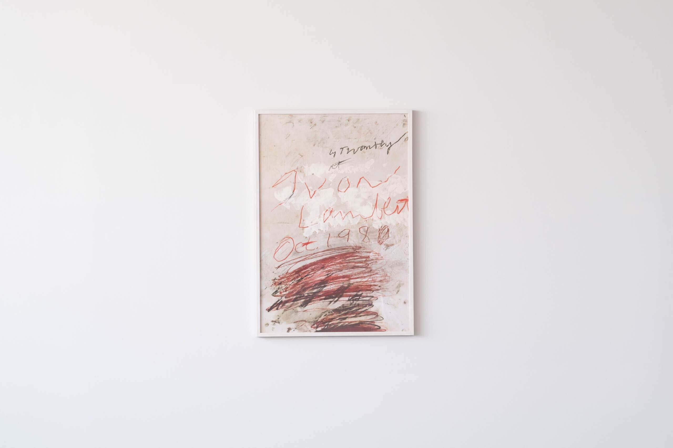 POSTER PROJECT (1980) by Cy Twombly | CONCEPT STORE A