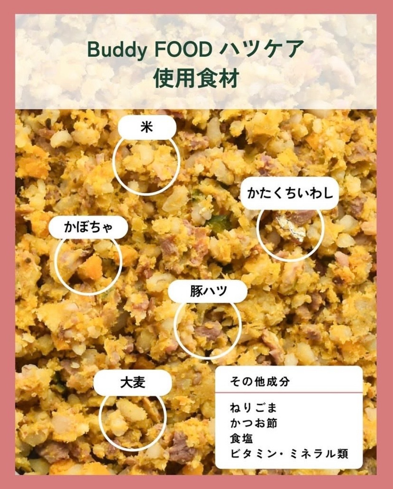 Buddy FOOD #H03 低脂質ハツ・ケア