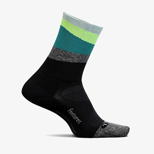 feetures / ELITE LIGHT CUSHION MINI CREW - Ascent Green