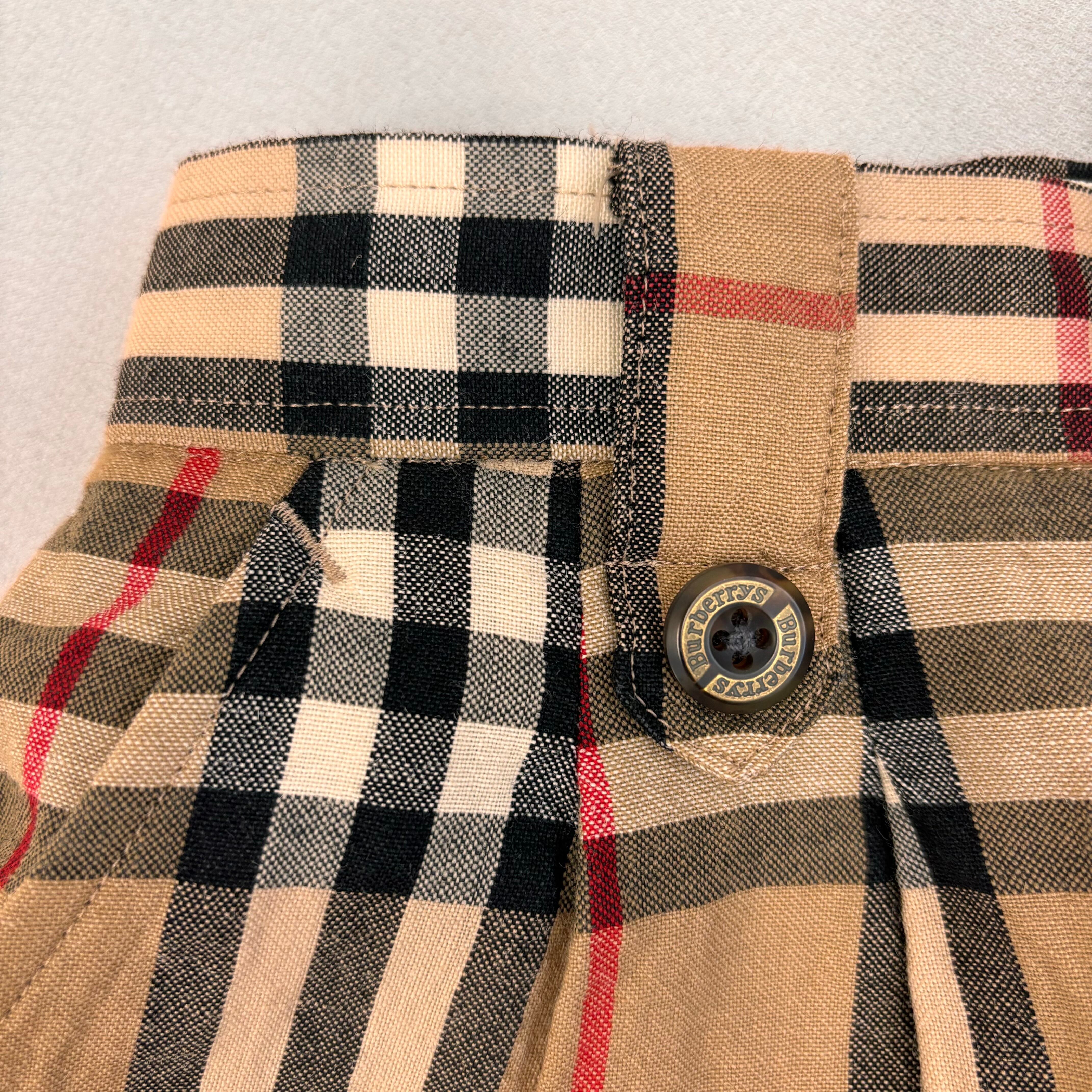 BURBERRY LONDON・チェック柄パンツ バーバリーロンドン パンツ BURBERRY LONDON・チェック柄パンツ バーバリーロンドン パンツ