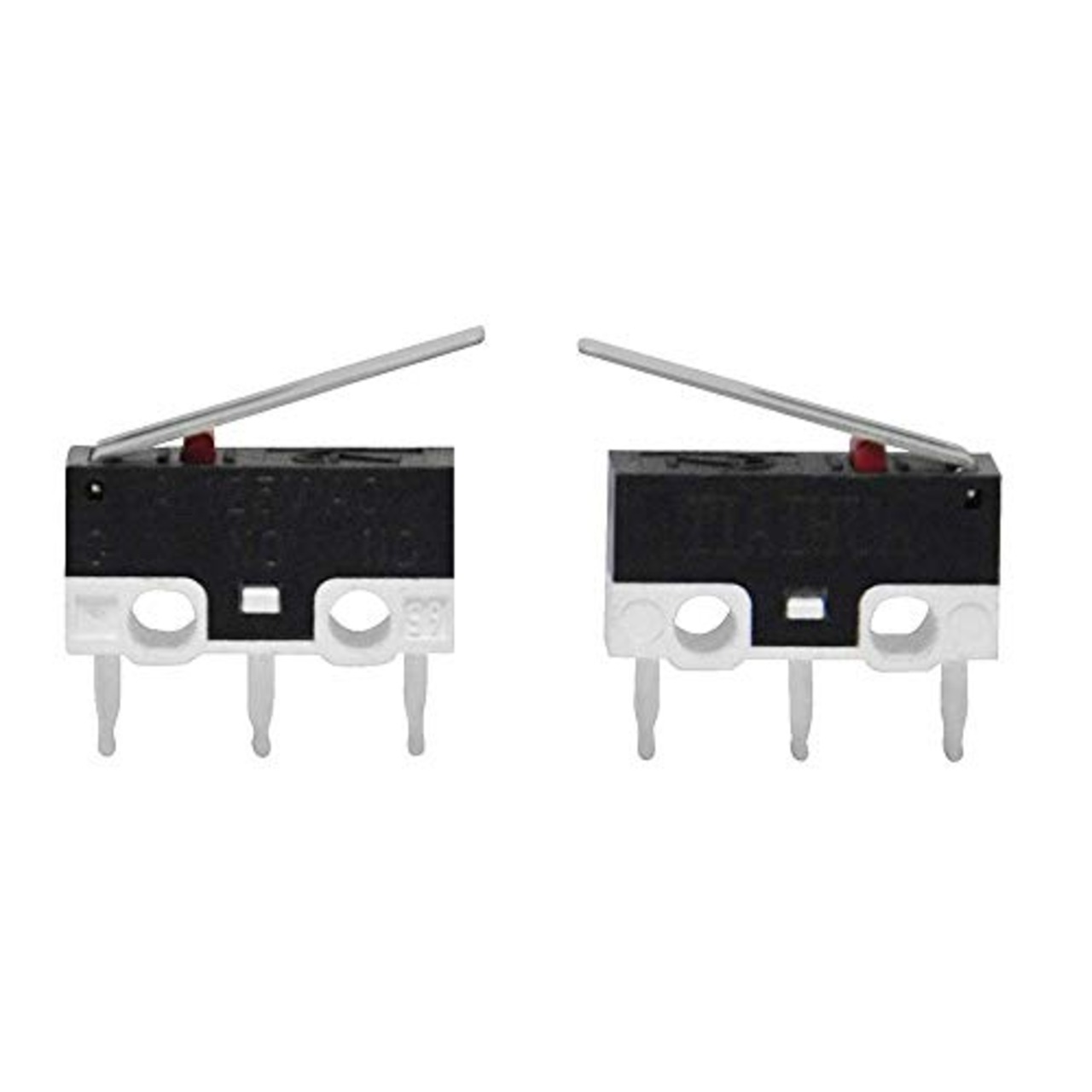 Youmile 20個のマイクロスイッチAC 1A 125V 3ピンSPDT NO + NCヒンジレバーArduino用モーメンタリプッシュボタンマイクロリミットスイッチ