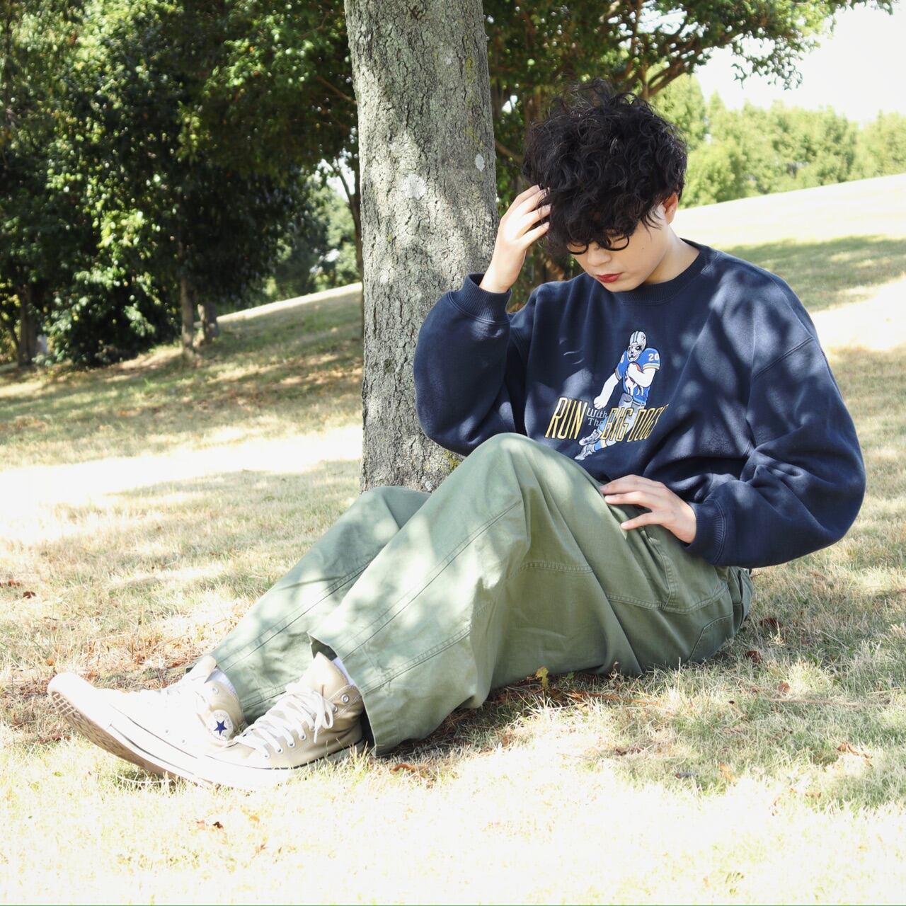 vintage animal sweat shirt