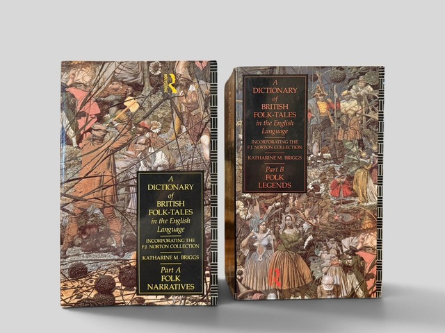【SL1424】A Dictionary of British Folk-Tales in the English Language: Incorporating the F. J. Norton Collection, Part A and Part B(2 v. in 1)(1991) /Katharine M. Briggs