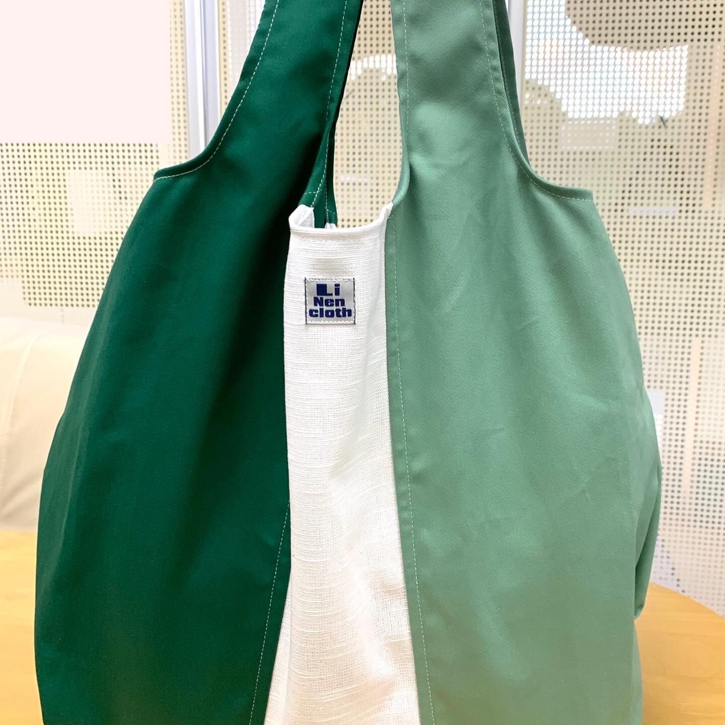 カラフルエコバッグ フォレストグリーン 【森林】 | Linencloth