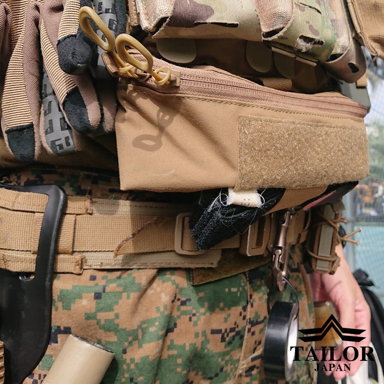 公式【TAILOR JAPAN/テイラージャパン】 ドロップハンガーポーチ④