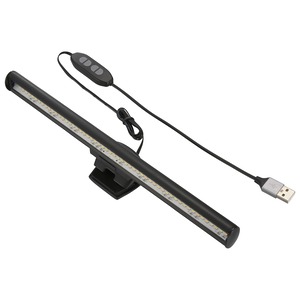 【努力特価】オーム電機 モニターLEDライト ノートPC用 モニターライト クリップライト USB給電 OA-SML01-K 01-3623 OHM