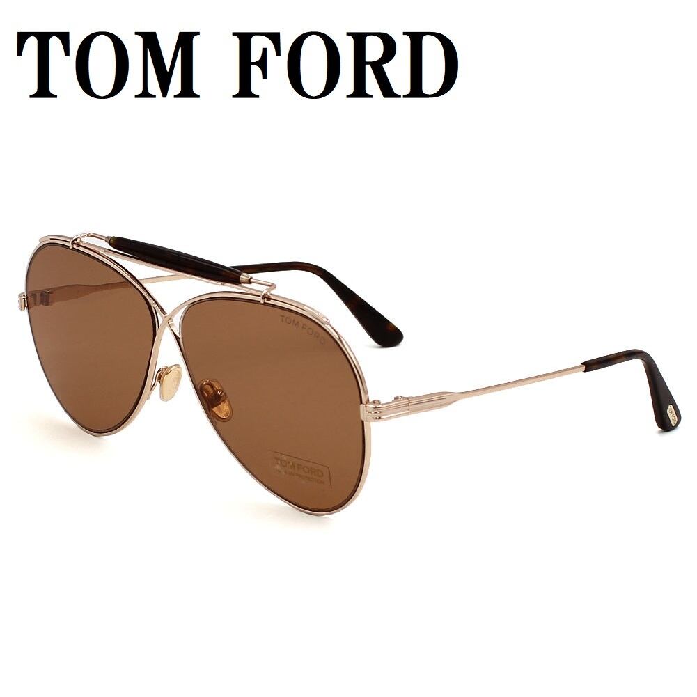 TOM FORD SUNGLASSES ASIAN FIT FT0971K S 45E 54 BROWN CLEAR トム
