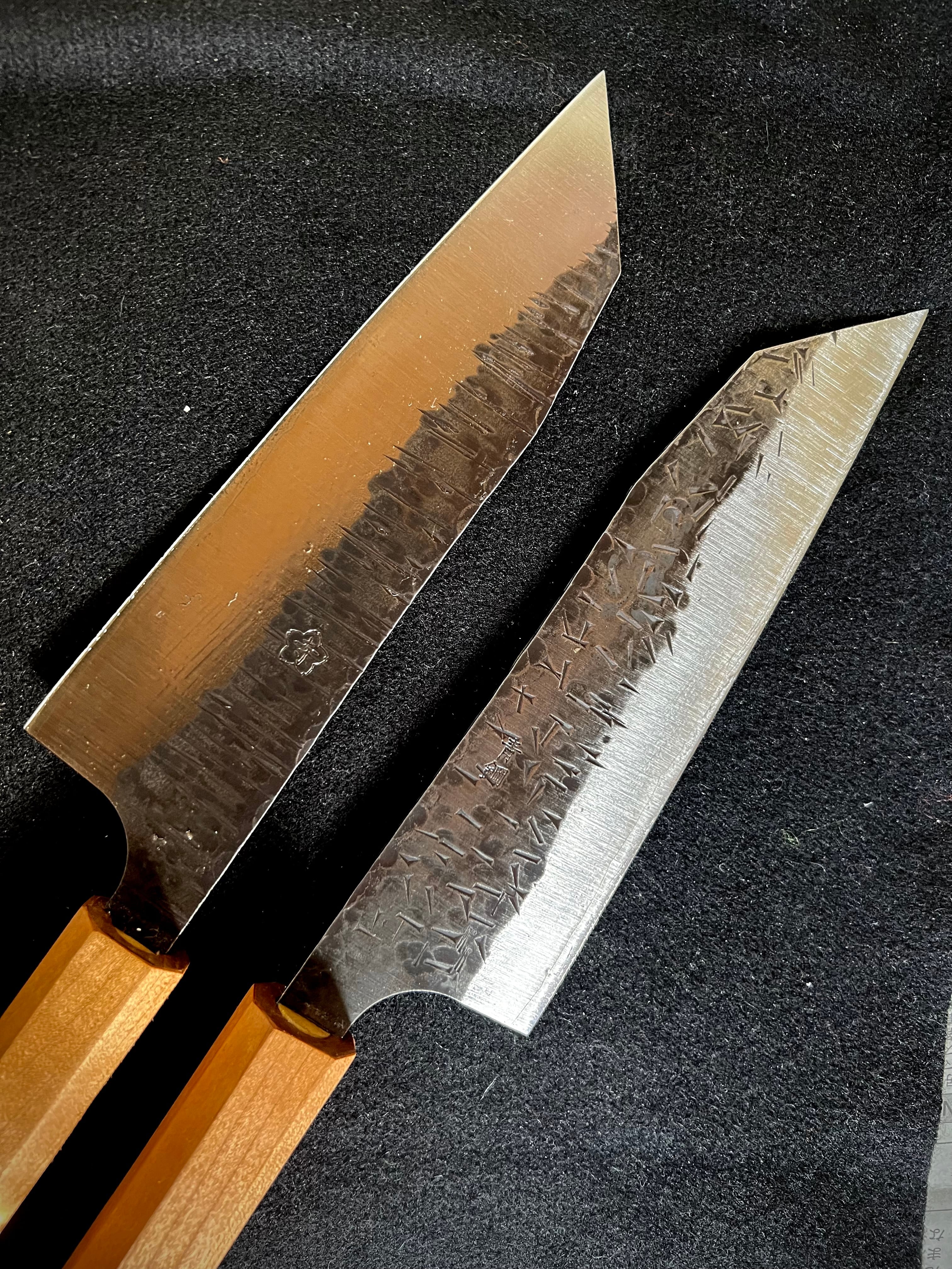 にわとり 六助】玉鋼鍛造かみ喜利 刀匠 雲州弘光 紙切り Yahoo