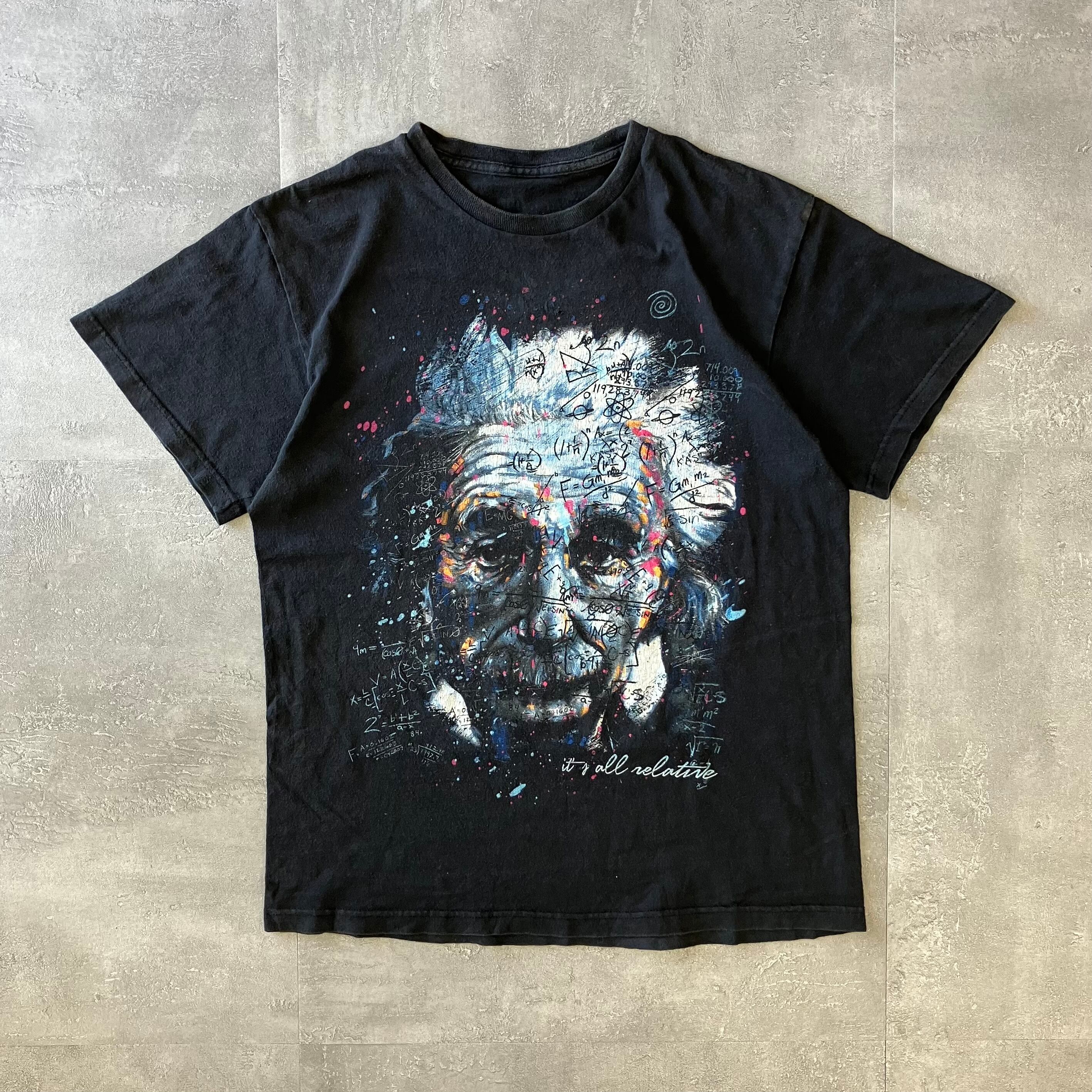 アインシュタイン 00s Tee プリント No.1942