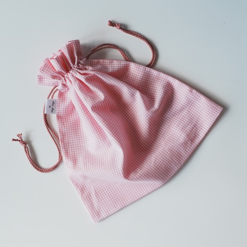 Inner Bag Medium / Flamingo Micro Gingham [Limited]