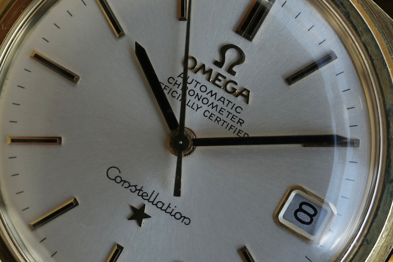 OMEGA】 1968年製 コンステレーション Cラインケース フラットベゼル