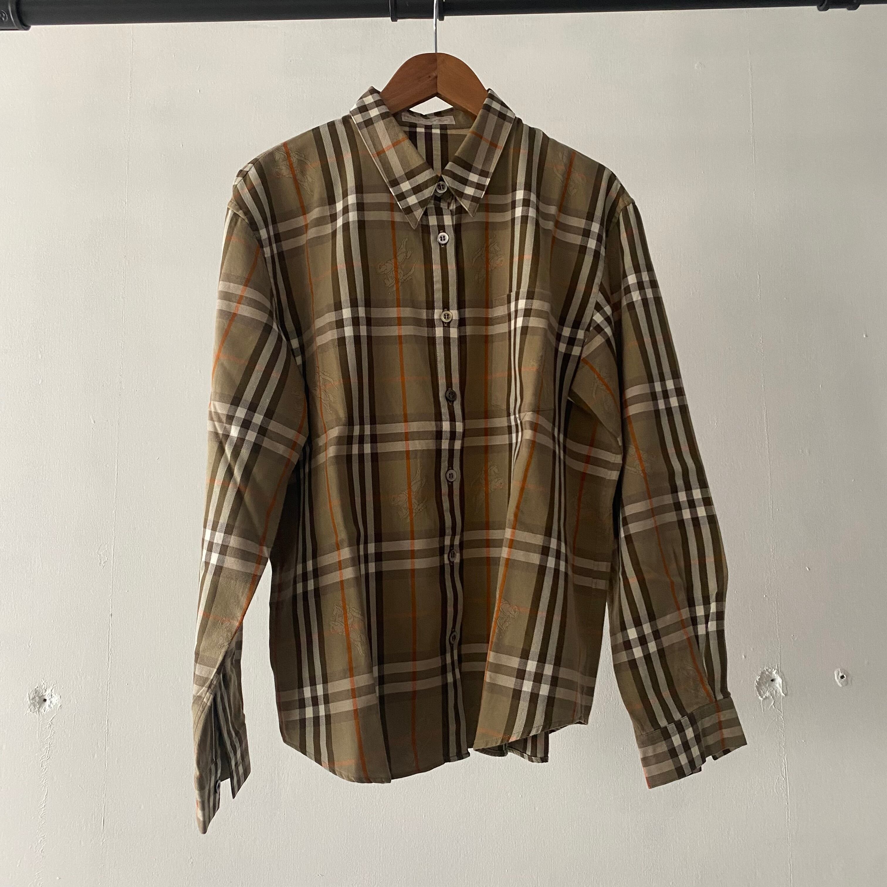 Vintage Burberrys Button Dwon Shirts Nova Check / ヴィンテージ 