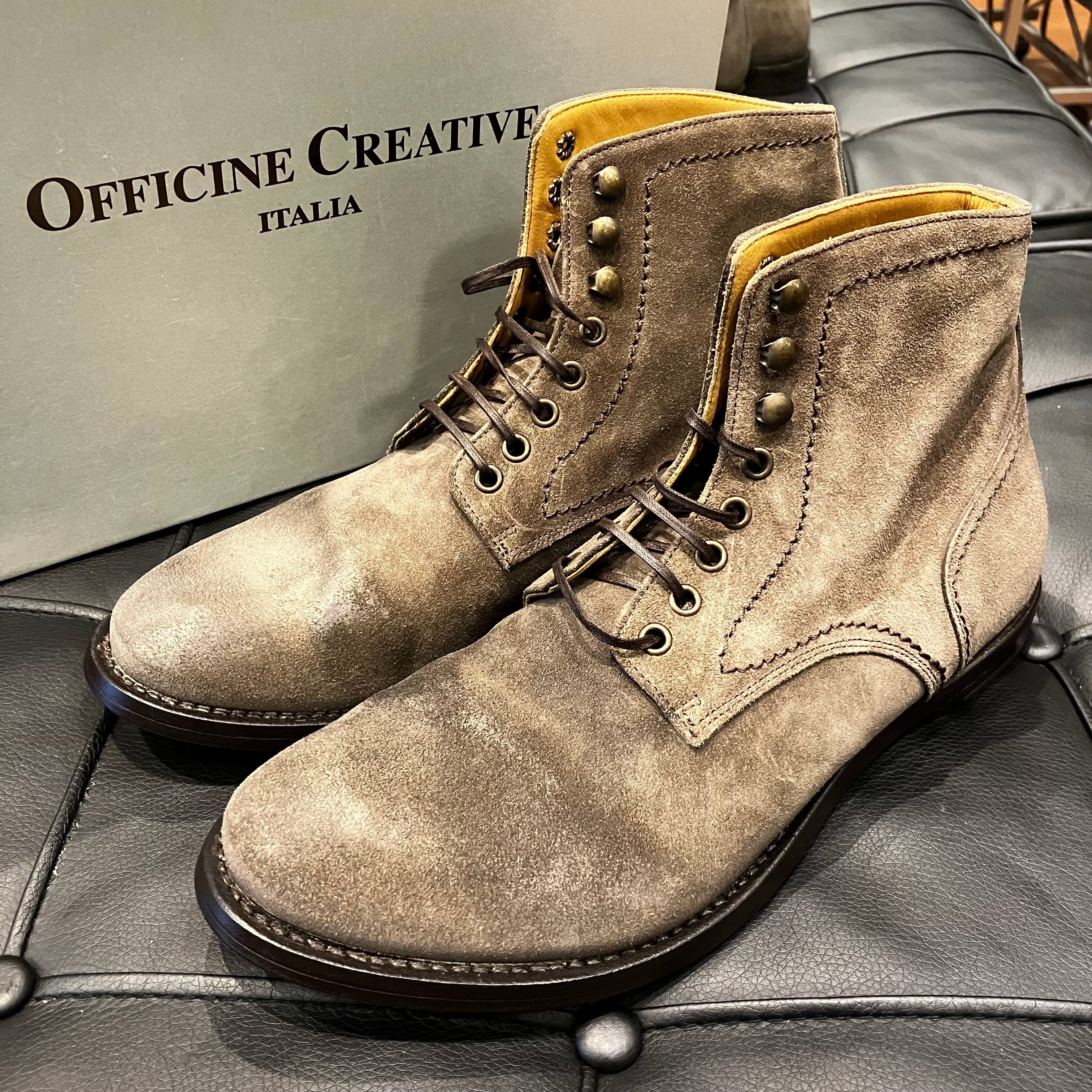 OFFICINE CREATIVE 40263 SUEDE BOOTS 40 | safarionline