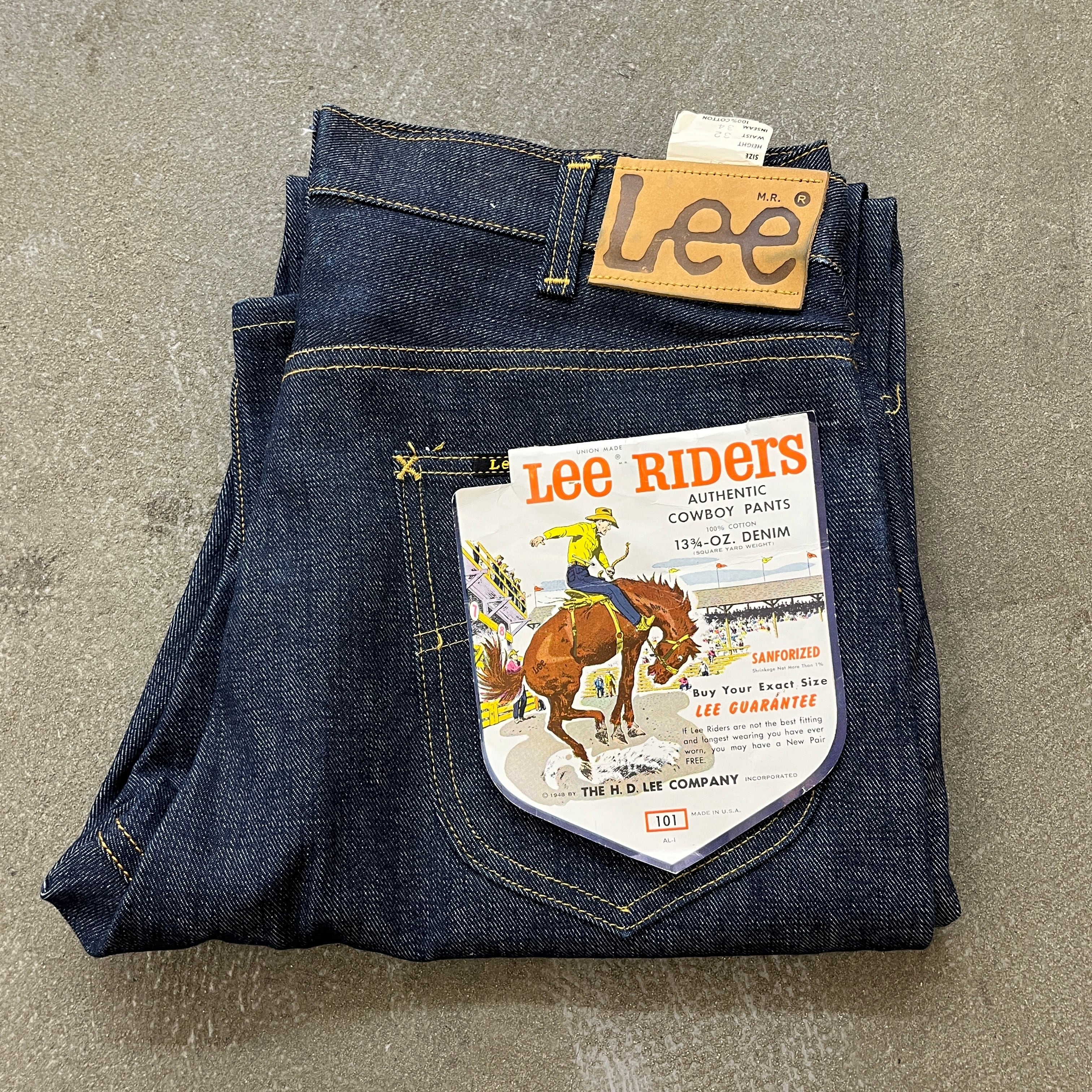 70s Lee 101-B Denim Pants DEAD STOCK 70年代 リー 101-B 70s Lee 101-B Denim Pants DEAD STOCK 70年代 リー 101-B