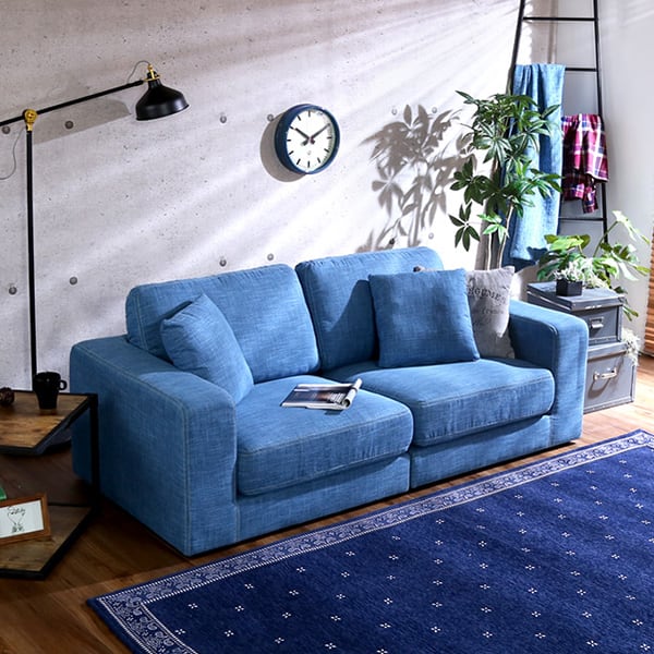 2.5人掛けdenimソファ