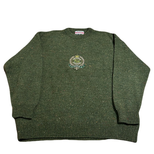 "renoma embroidery sweater"