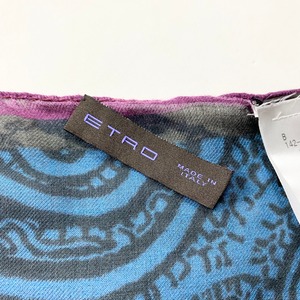 ETRO cashmere brend rayon long scarf