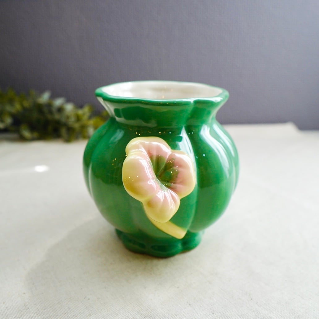 クローバー花瓶 セラミックベース クローバー【rice】花瓶 | Forest cat