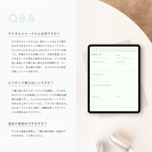 ナイトジャーナル┊︎6色セット┊︎感謝日記┊︎セルフケア┊︎リンク付き