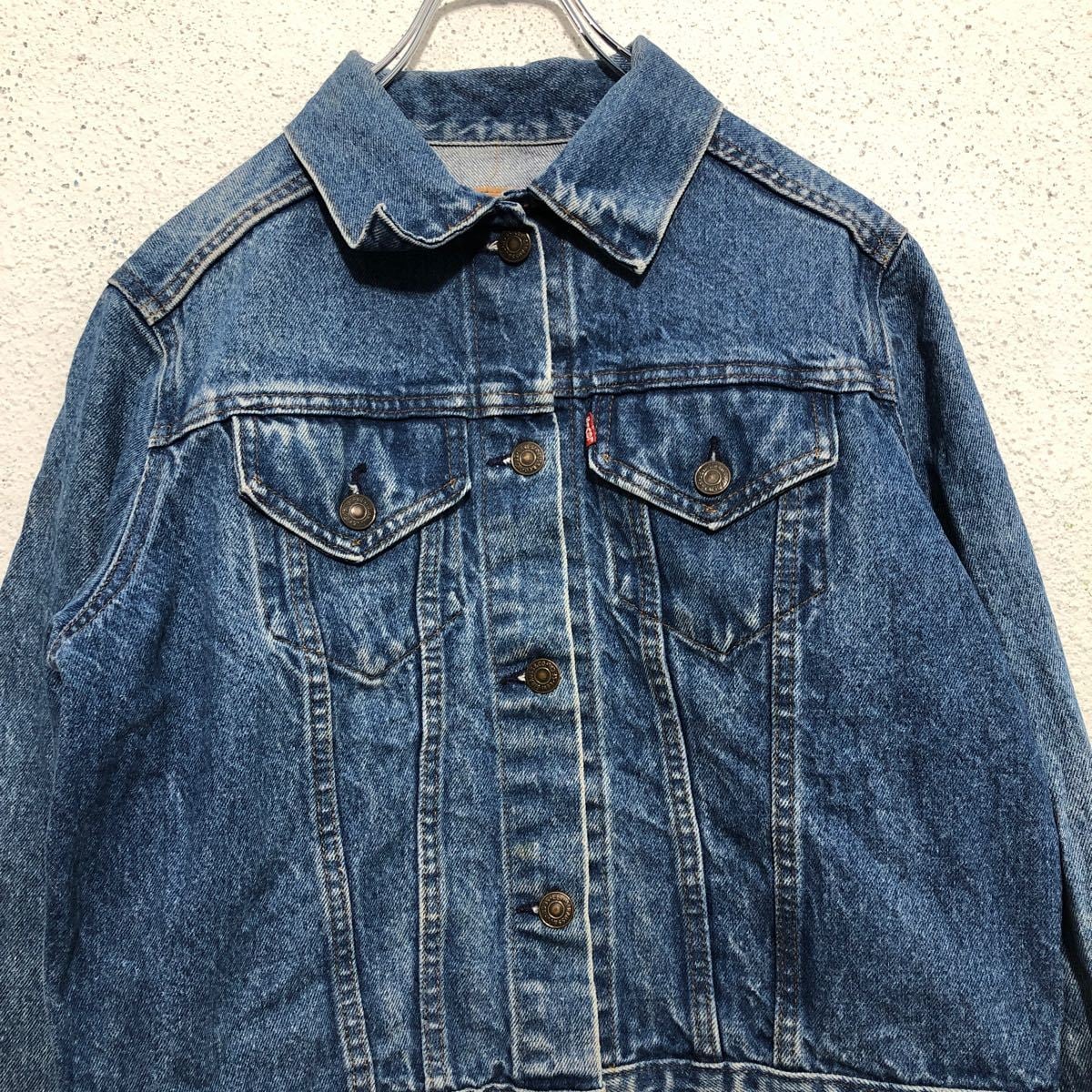 LEVI STRAUSS&CO デニム ジャケット レディース L ブルー リーバイ