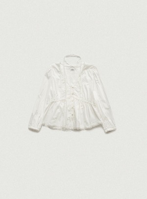 [The Barnnet] Renelle Lace Tie Blouse 正規品 韓国ブランド 韓国通販 韓国代行 韓国ファッション ザ バーネット ザバーネット 日本 店舗