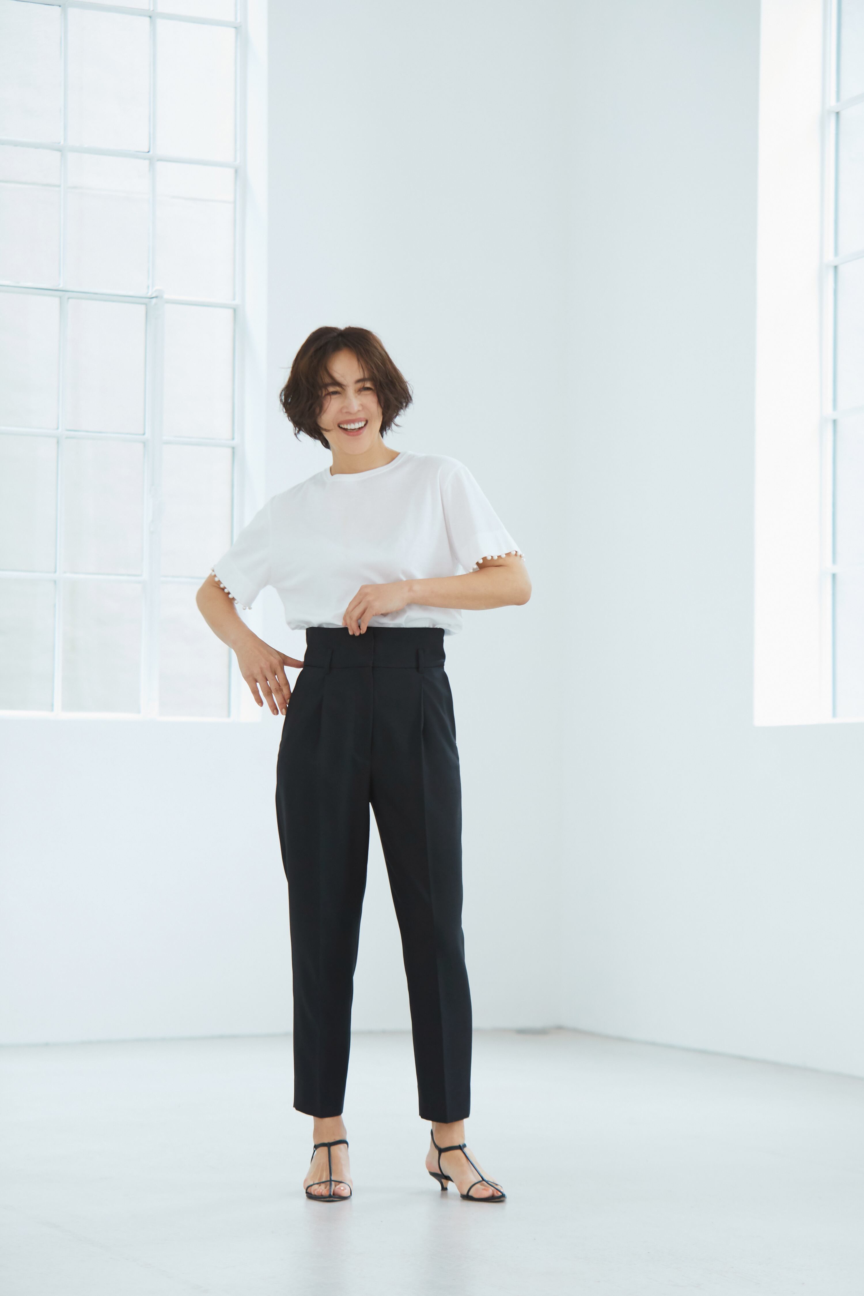 EVERYDAY PANTS ブラック | THE9SHOP