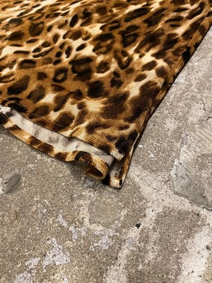 Dlan / Leopard shirt S/S / レオパードシャツ / 豹柄