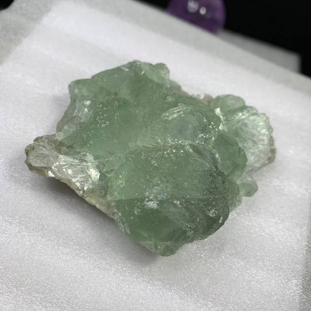 7 グリーンフローライトクラスター 原石