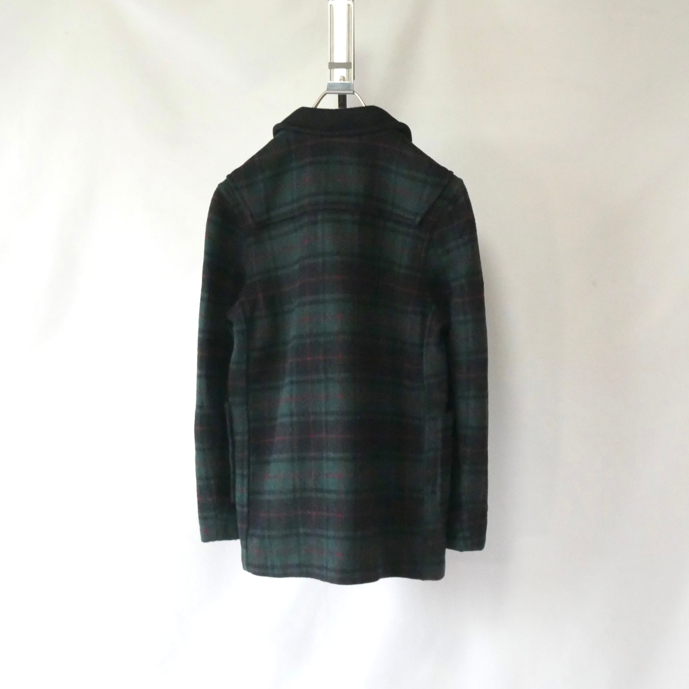 Made in England gloverall check duffle coat イングランド製