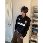 VINTAGE ストリート RIDERポロロングTシャツ T2217