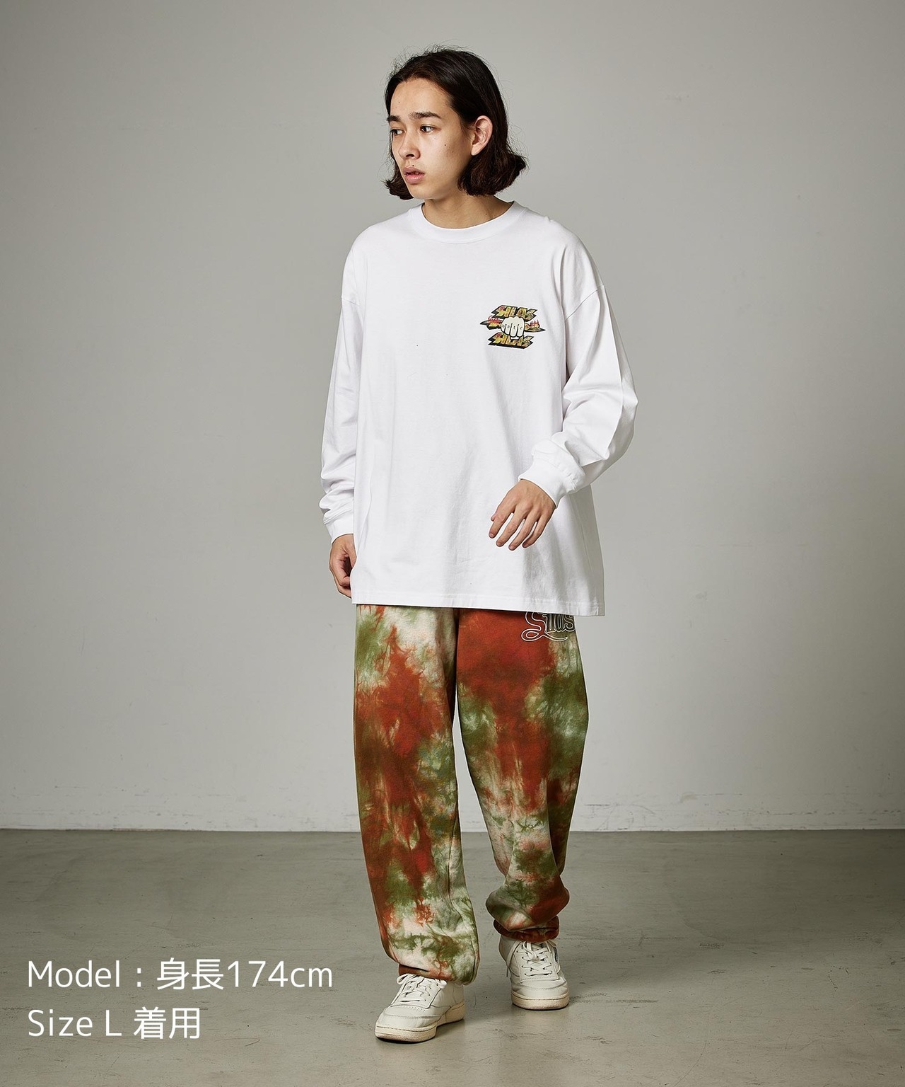 【SILAS】TIE DYE SWEAT PANTS