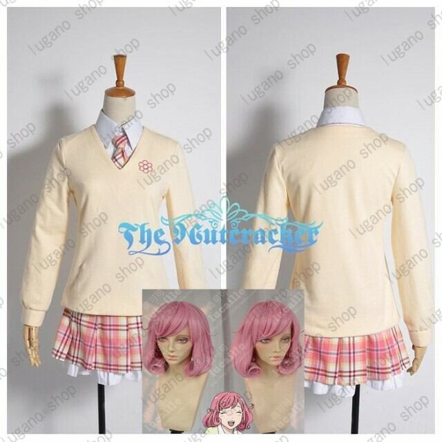 K3245b ノラガミ 野良神 惠比寿 小福 風 コスプレ 衣装＋ウィッグ