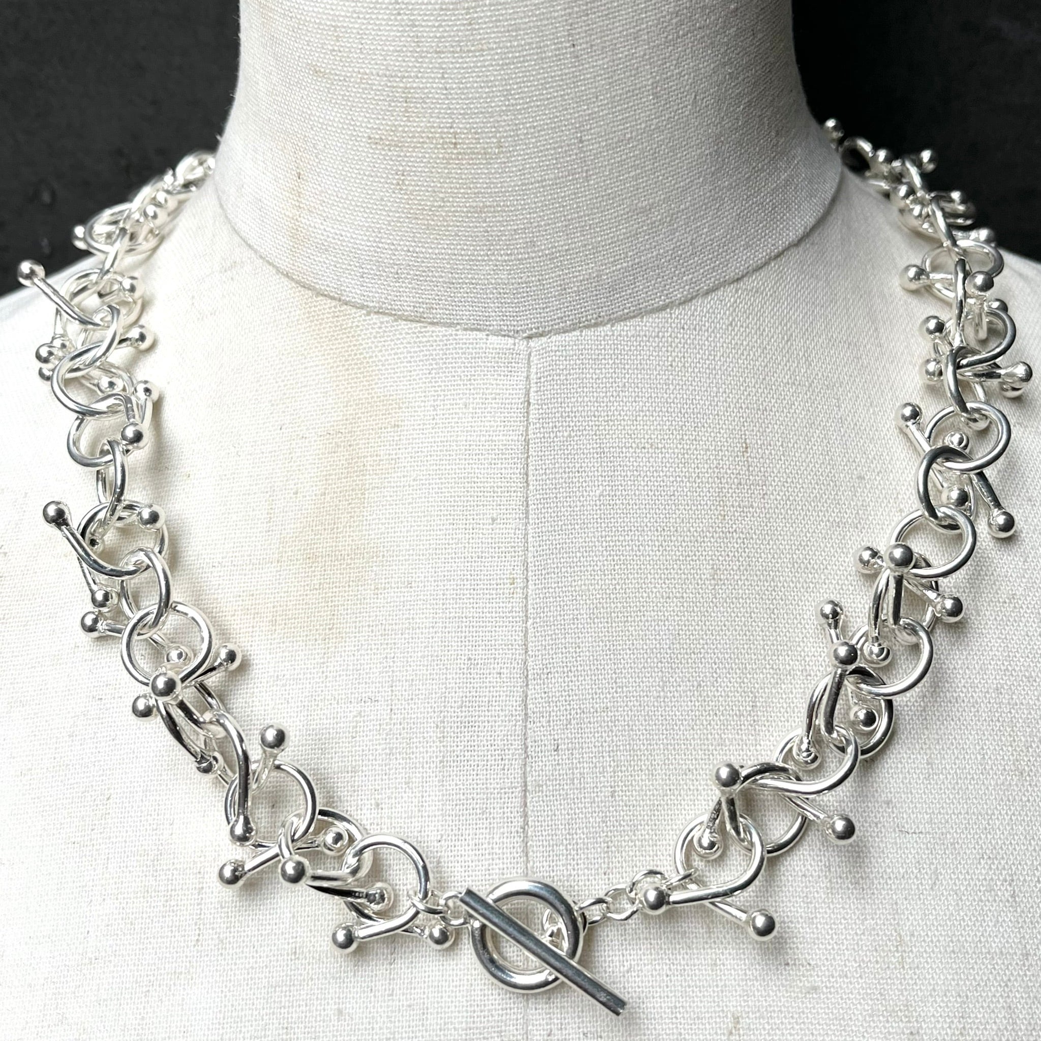 DIOR GOLD CD DESIGN CURB CHAIN NECKLACE/ゴールド/ネックレス