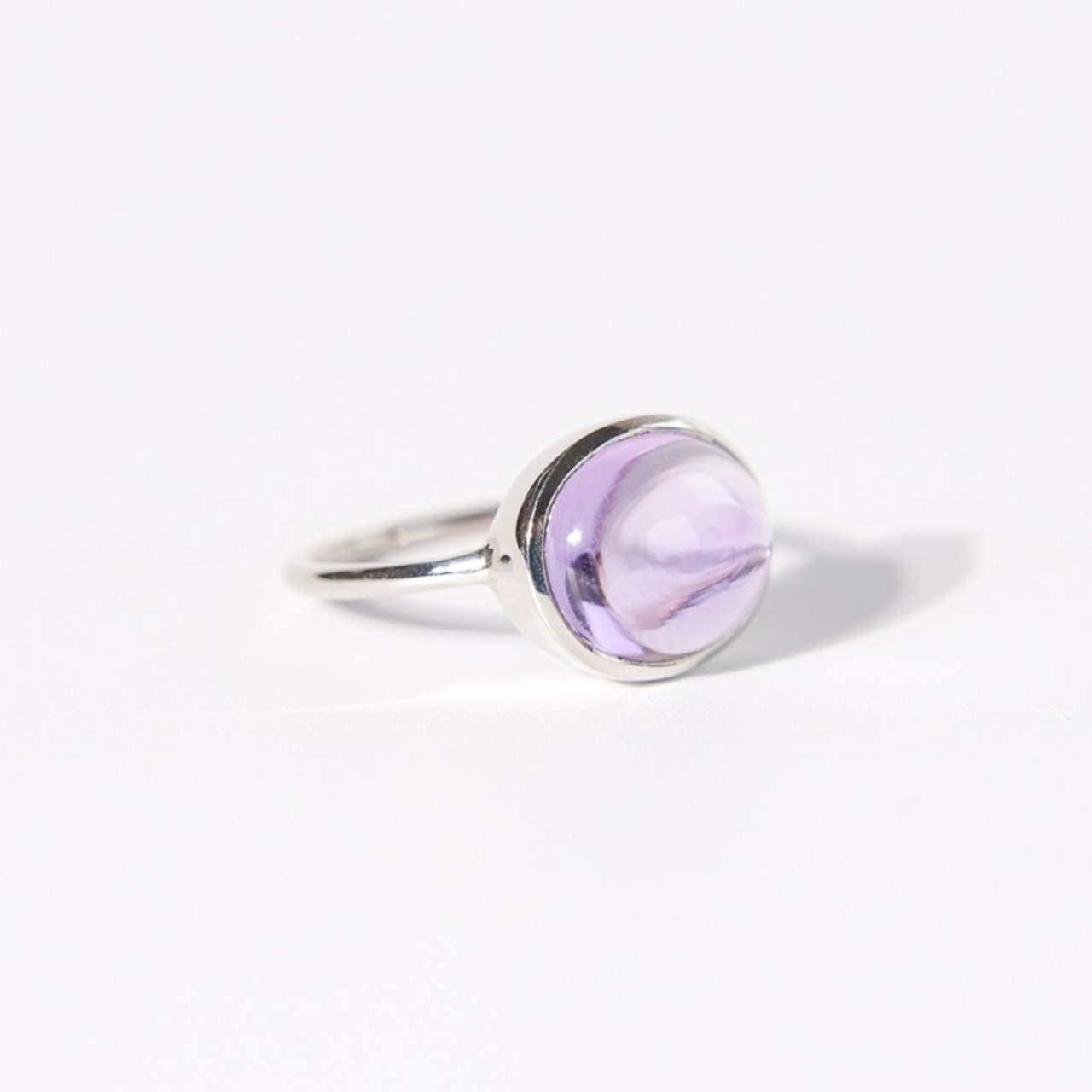 【15号】アメシスト リング(SV)