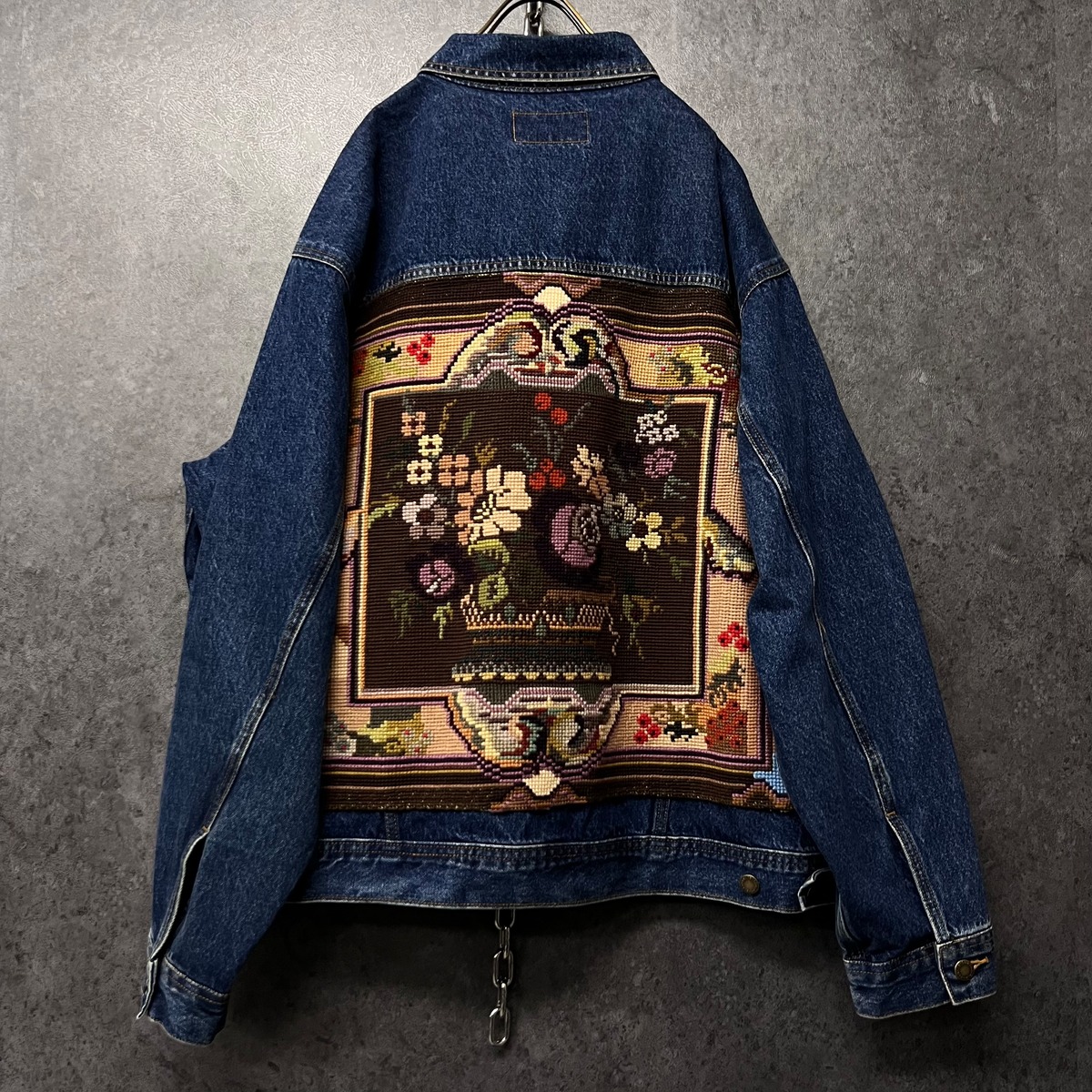 [Remake] vintage rug denim jacket | Maggoo Vintage