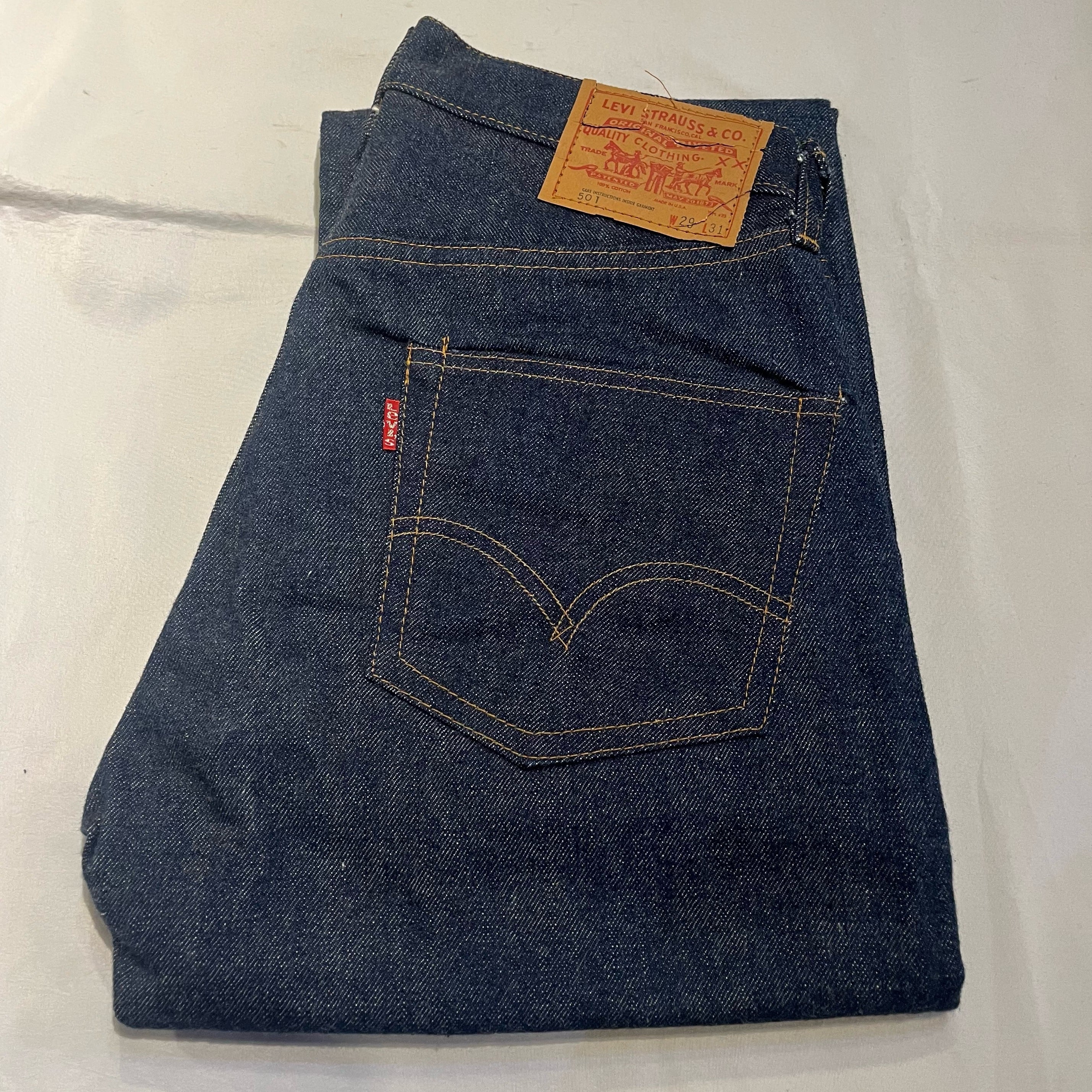 levis 501 66前期 デッドストック ノンウォッシュ | 旅する古着 levis 501 66前期 デッドストック ノンウォッシュ | 旅する古着
