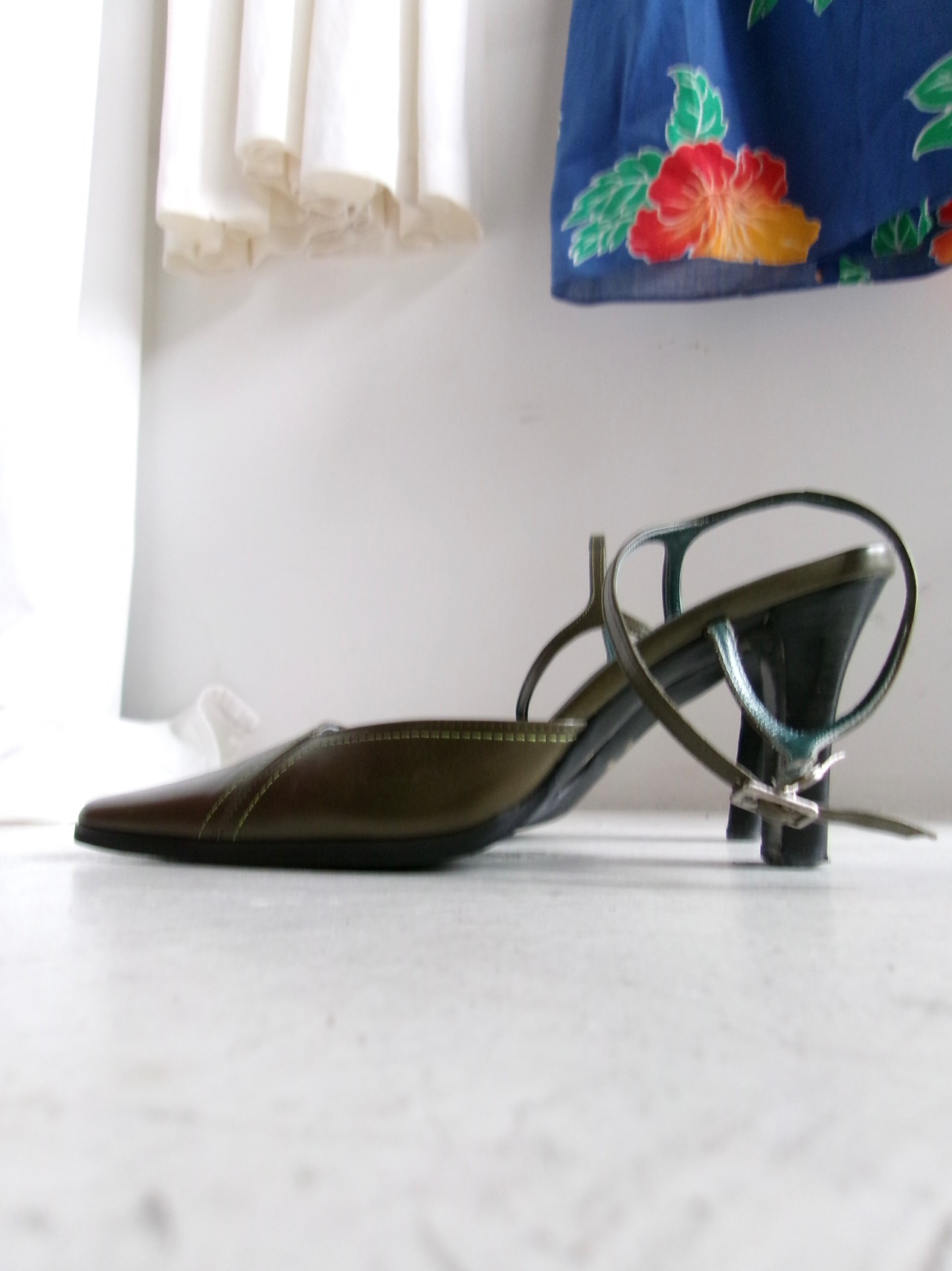 “Chloé” lather mules | “クロエ” ハイヒールミュール