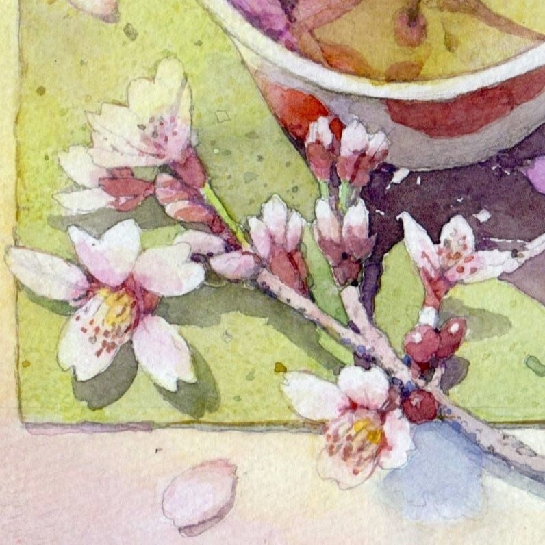 春のそよぎ | 福井良佑の水彩画 Store