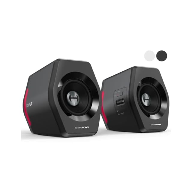 Edifier G2000 32W RGB ゲーミング スピーカー PC パソコン PS5 ゲーム
