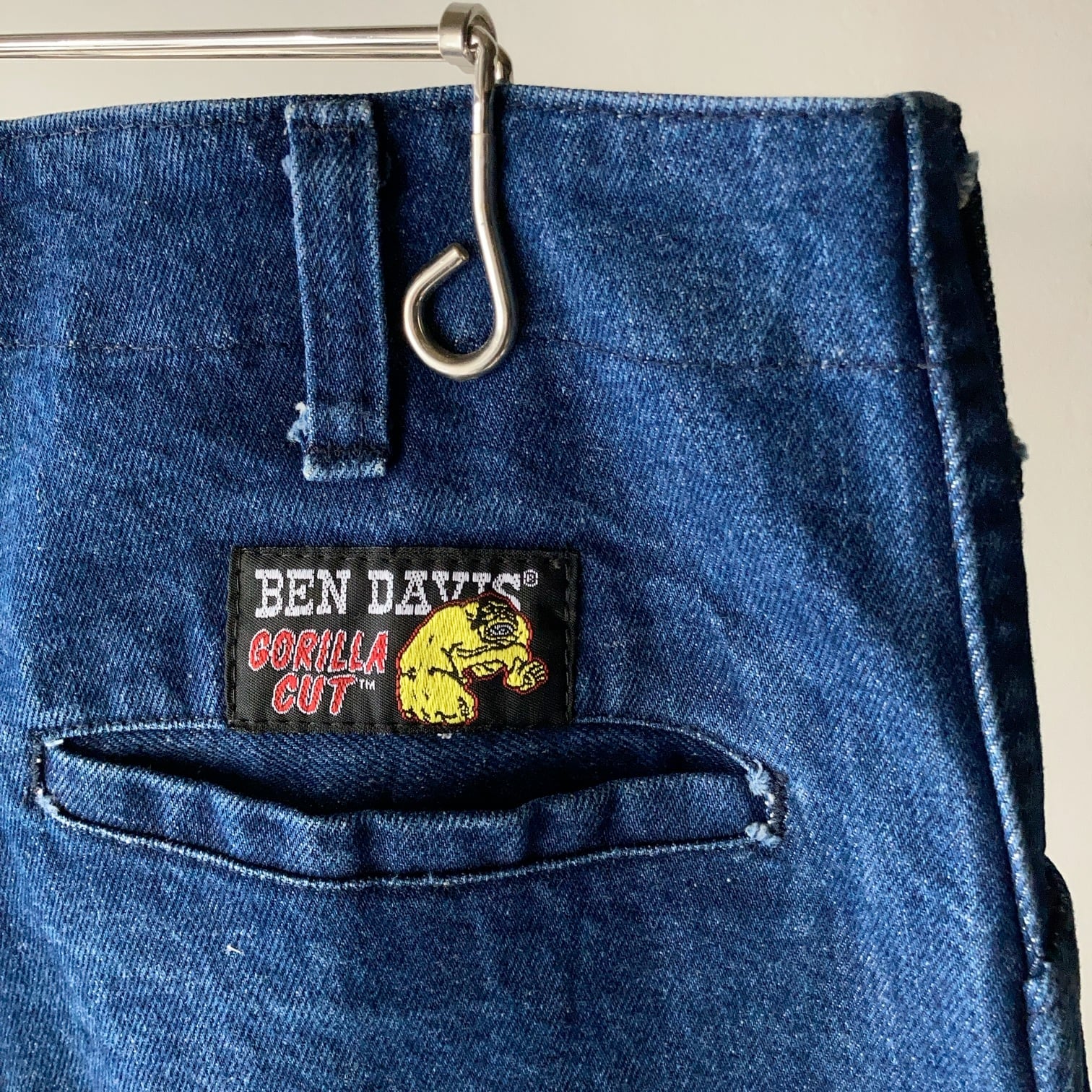 BEN DAVIS GORILLA CUT 極太デニムパンツ W30 【0416A62 BEN DAVIS GORILLA CUT 極太デニムパンツ W30 【0416A62