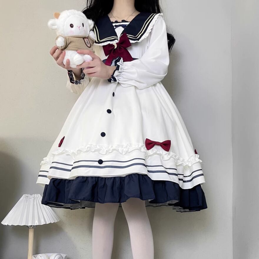 甘 ロリータ 魔法少女 スターライト ワンピース セーラー 量産型 星