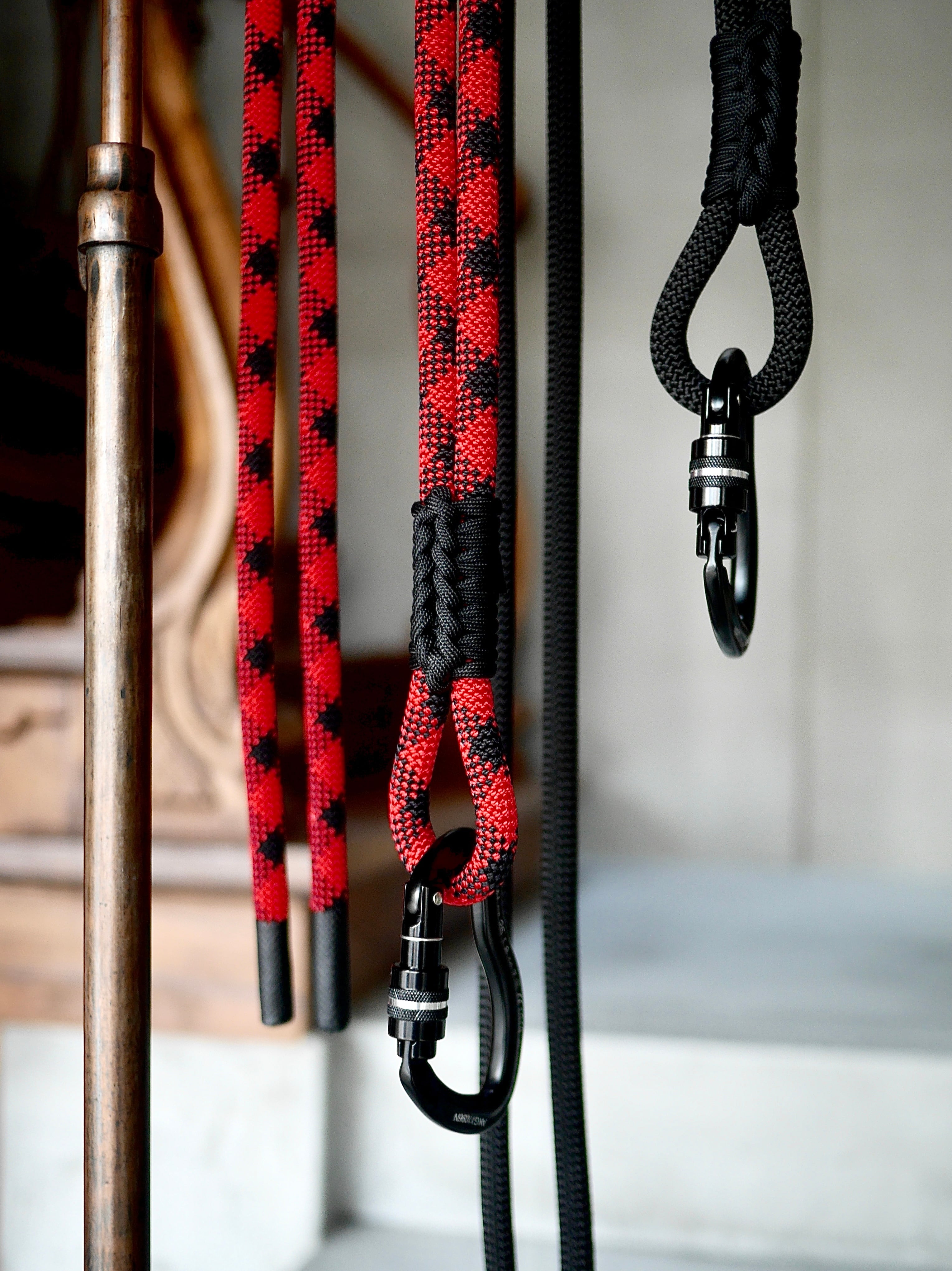 HYKE/CLIMBING ROPE BELT(BLCK)